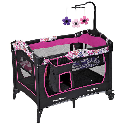 Nursery Center® Playard, Floral Garden