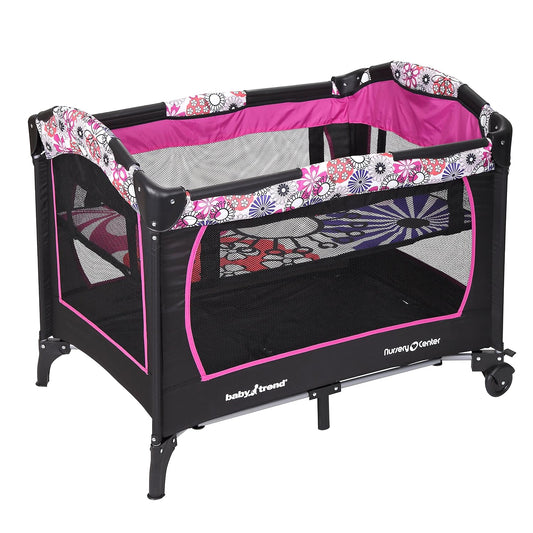 Nursery Center® Playard, Floral Garden