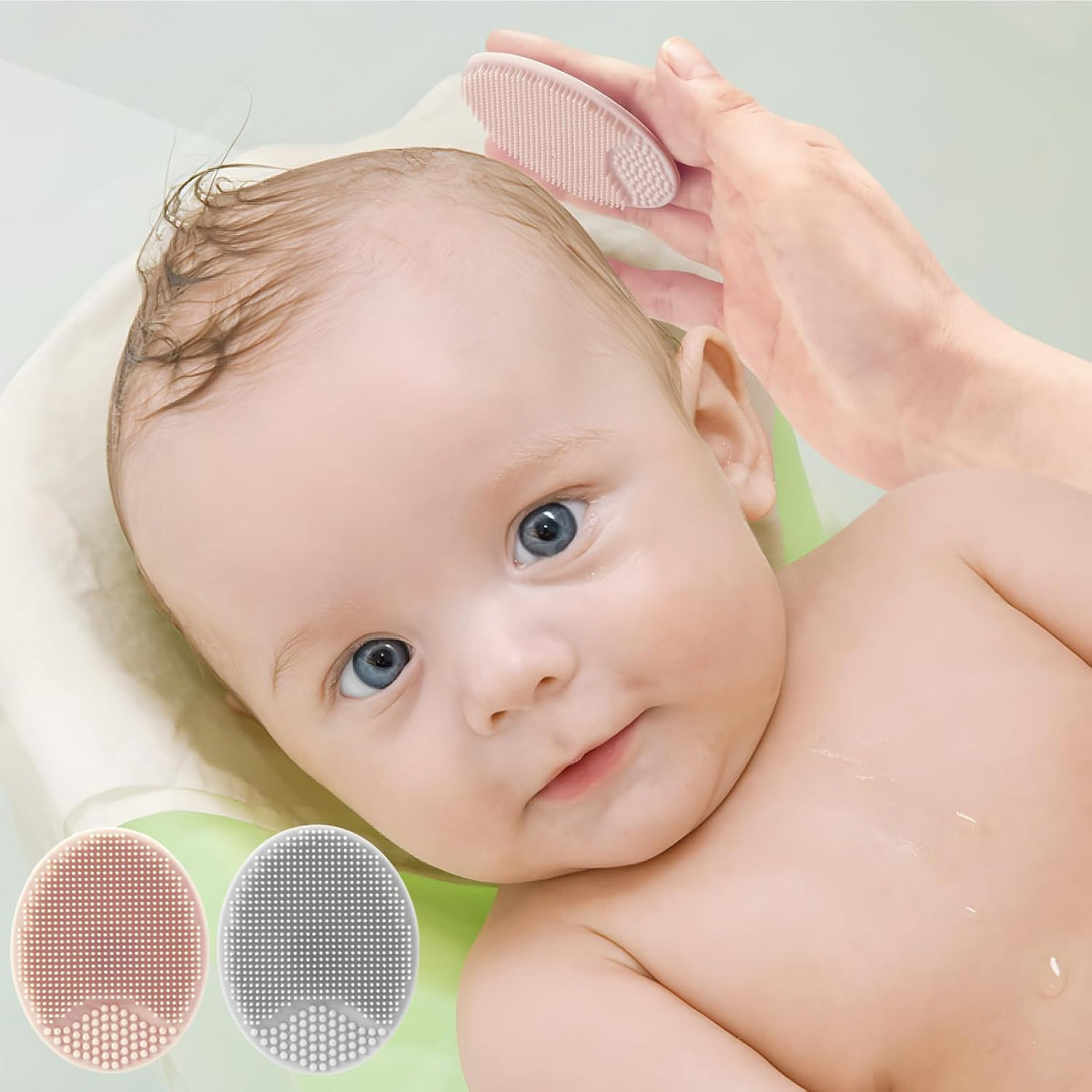 Baby Bath Pad & Baby Bath Rinse Cup