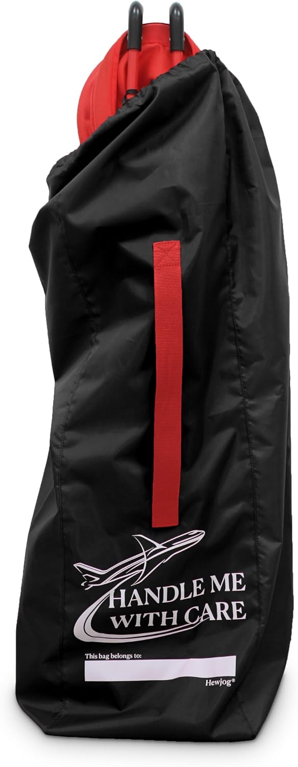 Stroller Travel Bag for Airplane, for Single Umbrella Strollers, Red