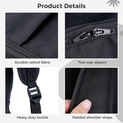 Stroller Travel Bag, Lightweight Foldable Stroller Backpack for Airplane, Stroller Travel Storage Bag with Padded Handle, Water-Repellent Carrier for Gate Check, Universal Fit.