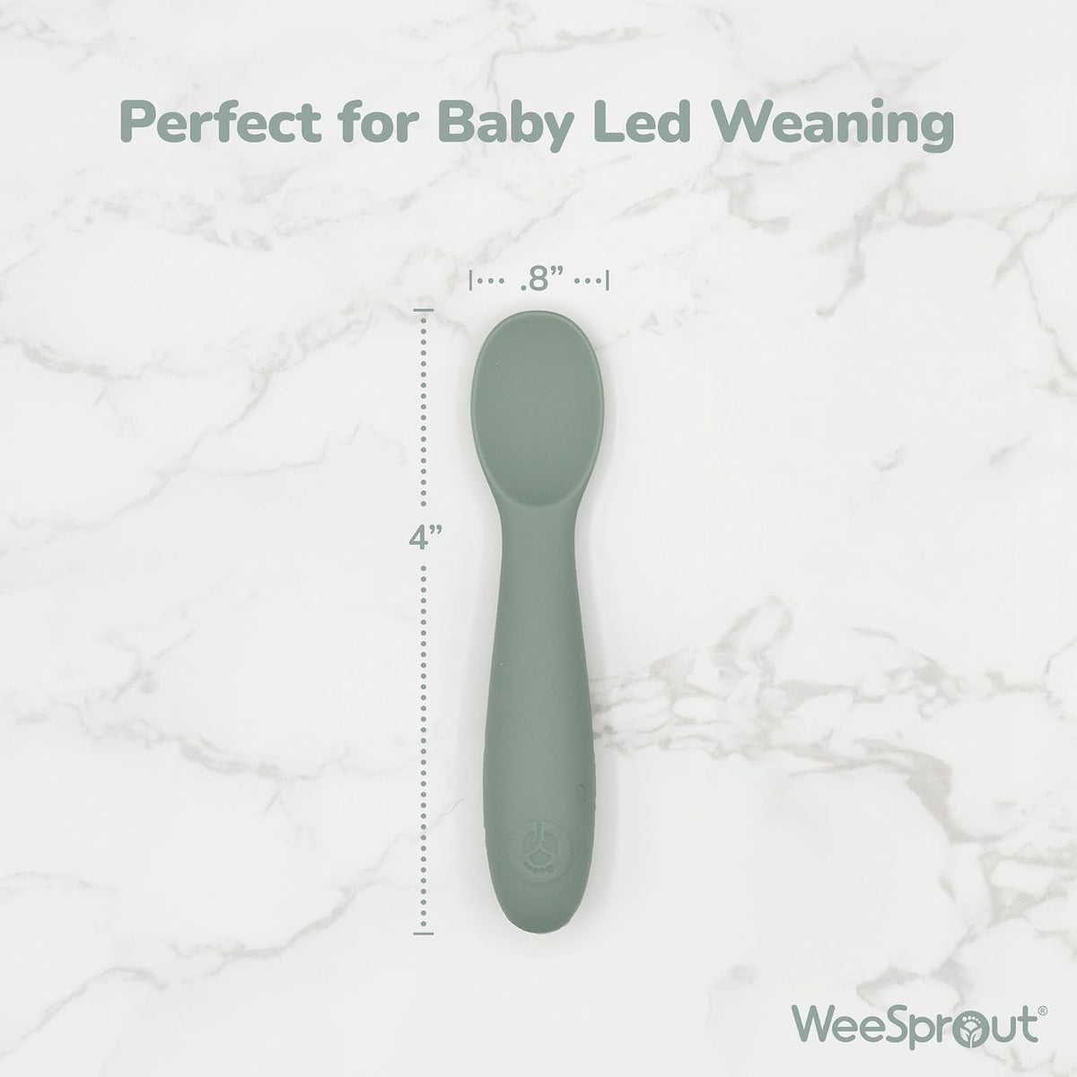 Silicone Mealtime Essentials Bundle | Ages 4+ Months | Suction Plates, Suction Bowls, Self-Feeding & Infant Feeding Spoons