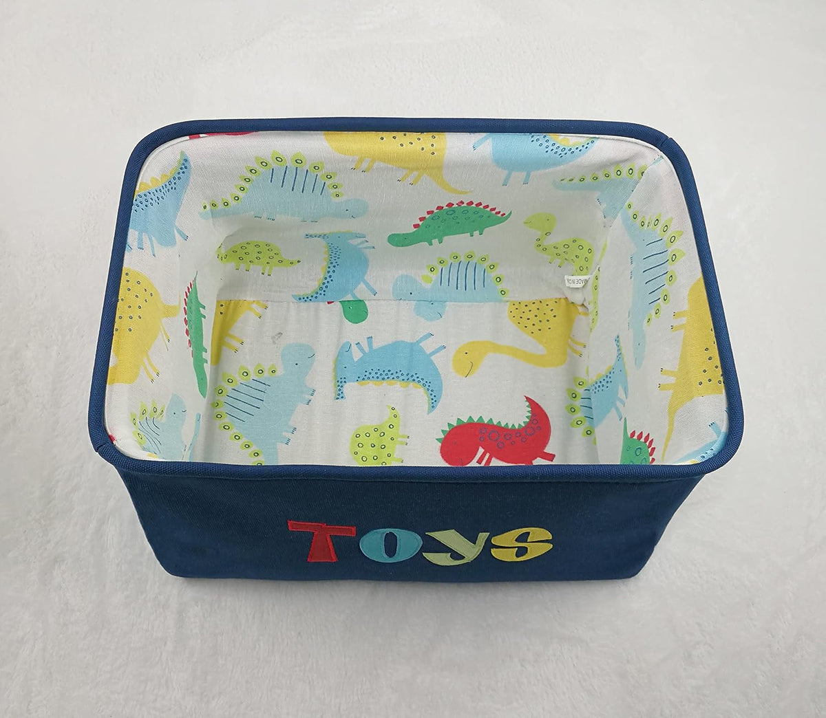 Rectangular Storage Basket Collapsible Organizer Bin Waterproof Toy Box for Organizing Home/Dorm/Kitchen/Pet/Office/Closet/Shelf/Gift Baskets
