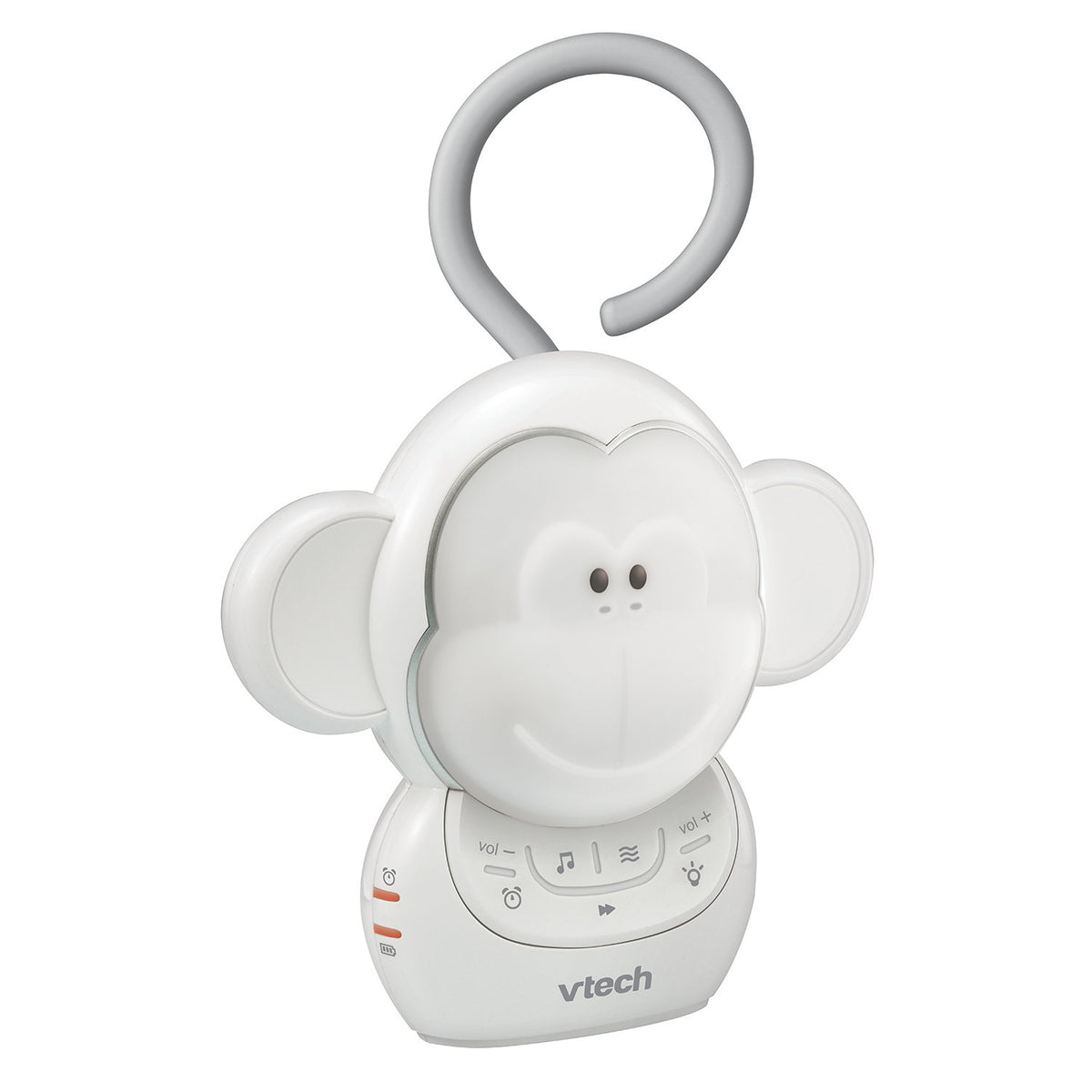 VTech Communications BC8211 Myla The Monkey Baby Sleep Soother with a White Noise Sound Machine Featuring 5 Soft Ambient Sounds, 5 Calming Melodies & Soft-Glow Night Light, 1 Count (Pack of 1)