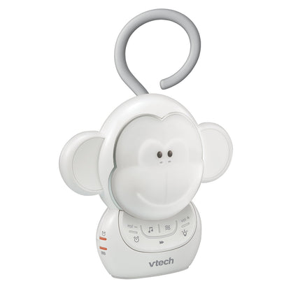 VTech Communications BC8211 Myla The Monkey Baby Sleep Soother with a White Noise Sound Machine Featuring 5 Soft Ambient Sounds, 5 Calming Melodies & Soft-Glow Night Light, 1 Count (Pack of 1)