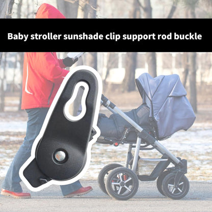 Baby Strollers Canopy Clamp Rod Buckles Infant Carriage Sunshade Holder Clip for Easy Sunshade Attachments