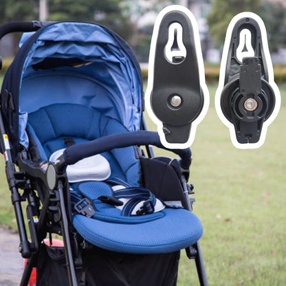 Baby Strollers Canopy Clamp Rod Buckles Infant Carriage Sunshade Holder Clip for Easy Sunshade Attachments