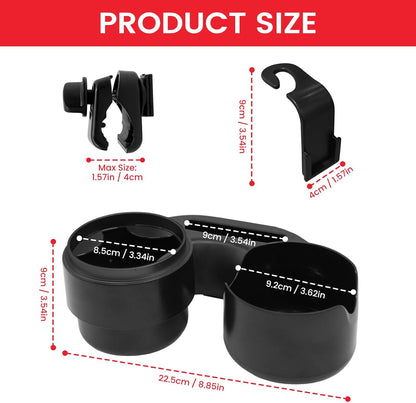 3 in 1 Universal Stroller Snack Tray with Cup & Phone Holder