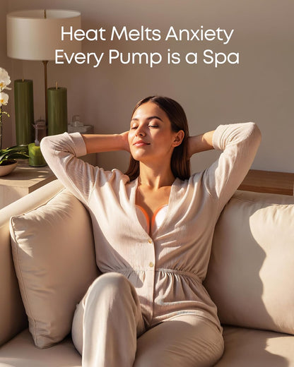 eufy Heated Massage Wearable Breast Pump S2 Pro, Charging Case