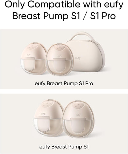 eufy Heated Massage Wearable Breast Pump S2 Pro, Charging Case