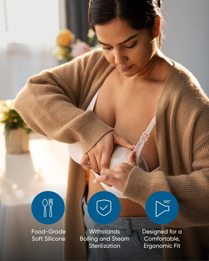 eufy Heated Massage Wearable Breast Pump S2 Pro, Charging Case
