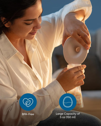 eufy Heated Massage Wearable Breast Pump S2 Pro, Charging Case