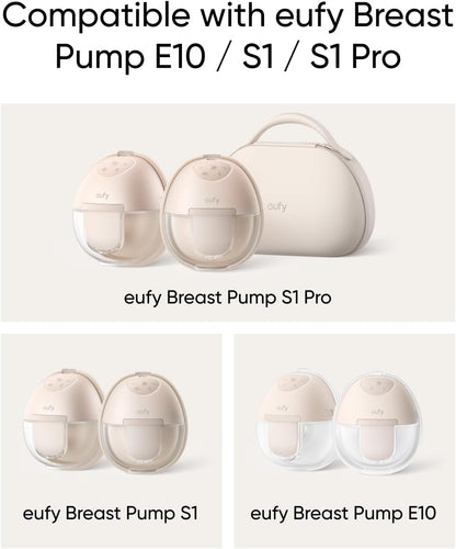 eufy Heated Massage Wearable Breast Pump S2 Pro, Charging Case