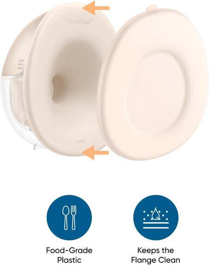 eufy Heated Massage Wearable Breast Pump S2 Pro, Charging Case