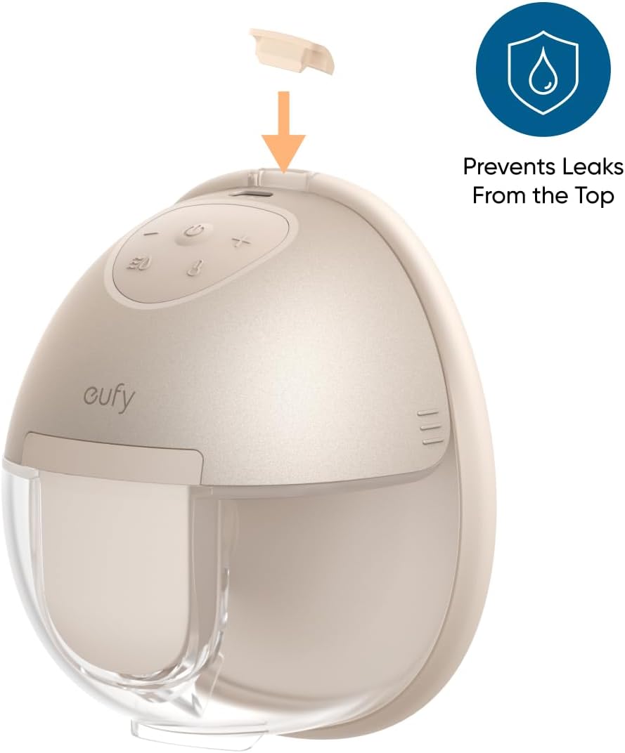 eufy Heated Massage Wearable Breast Pump S2 Pro, Charging Case