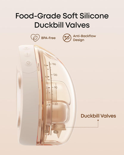 eufy Heated Massage Wearable Breast Pump S2 Pro, Charging Case