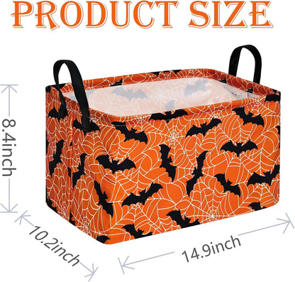 Rectangle Gift Shelf Nursery Storage Basket Laundry Hamper Storage Box and Bins for Home Clothes with Handles