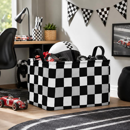 Rectangle Gift Shelf Nursery Storage Basket Laundry Hamper Storage Box and Bins for Home Clothes with Handles