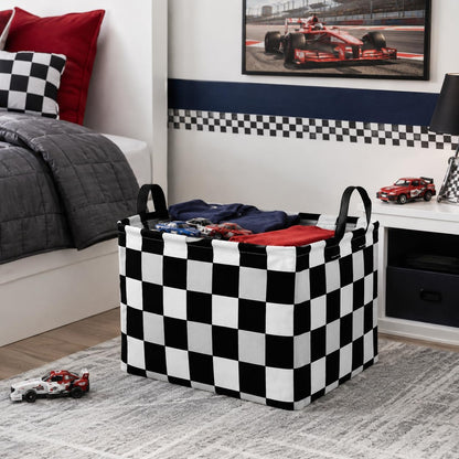 Rectangle Gift Shelf Nursery Storage Basket Laundry Hamper Storage Box and Bins for Home Clothes with Handles