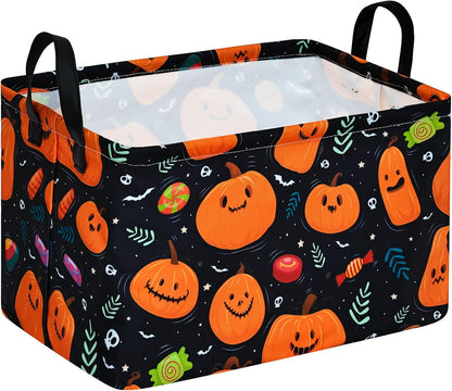 Rectangle Gift Shelf Nursery Storage Basket Laundry Hamper Storage Box and Bins for Home Clothes with Handles