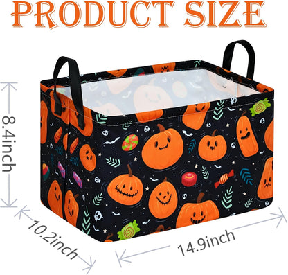 Rectangle Gift Shelf Nursery Storage Basket Laundry Hamper Storage Box and Bins for Home Clothes with Handles