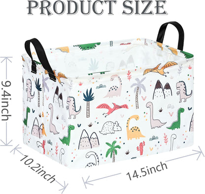 Rectangle Gift Shelf Nursery Storage Basket Laundry Hamper Storage Box and Bins for Home Clothes with Handles