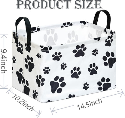 Rectangle Gift Shelf Nursery Storage Basket Laundry Hamper Storage Box and Bins for Home Clothes with Handles