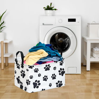 Rectangle Gift Shelf Nursery Storage Basket Laundry Hamper Storage Box and Bins for Home Clothes with Handles
