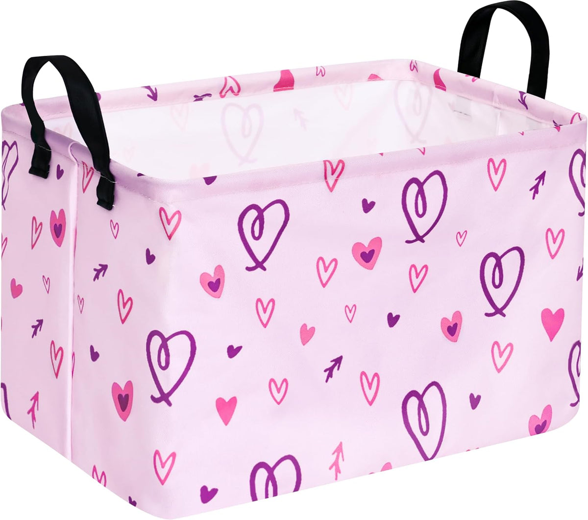 Rectangle Gift Shelf Nursery Storage Basket Laundry Hamper Storage Box and Bins for Home Clothes with Handles