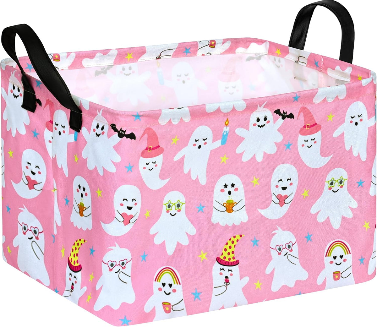 Rectangle Gift Shelf Nursery Storage Basket Laundry Hamper Storage Box and Bins for Home Clothes with Handles