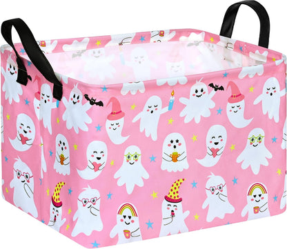 Rectangle Gift Shelf Nursery Storage Basket Laundry Hamper Storage Box and Bins for Home Clothes with Handles