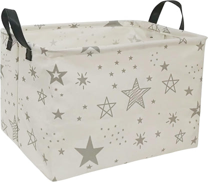 Rectangle Gift Shelf Nursery Storage Basket Laundry Hamper Storage Box and Bins for Home Clothes with Handles