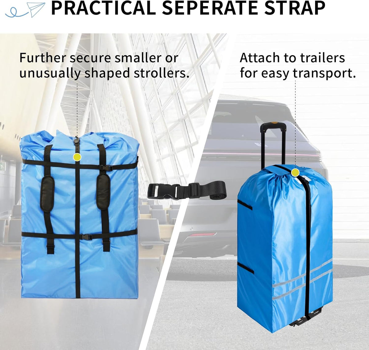 Extra Large Travel Bag Compatible with WONDERFOLD,JEEP,etc