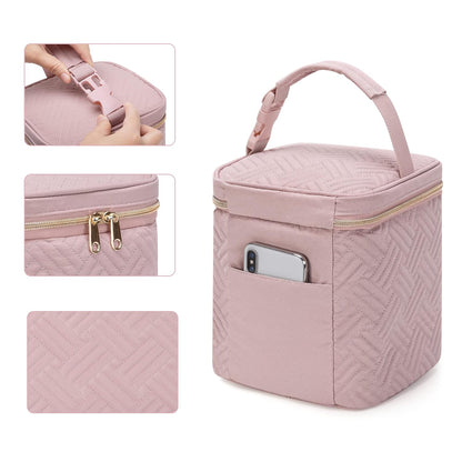 Breastmilk Cooler Bag with Ice Pack, Insulated Baby Bottle Bag