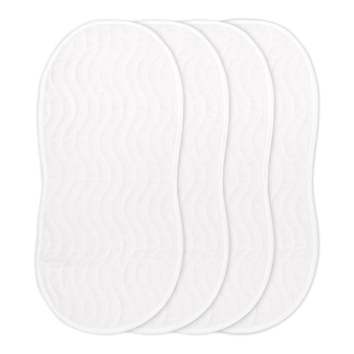 Baby Reusable Changing Pad Covers, Easy to Clean, Waterproof, 4 Count