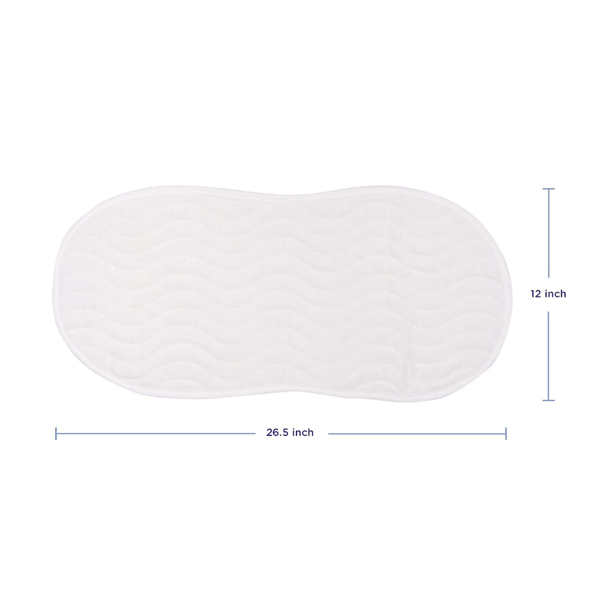 Baby Reusable Changing Pad Covers, Easy to Clean, Waterproof, 4 Count