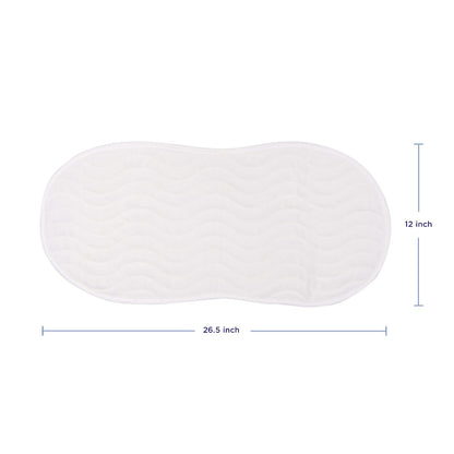 Baby Reusable Changing Pad Covers, Easy to Clean, Waterproof, 4 Count