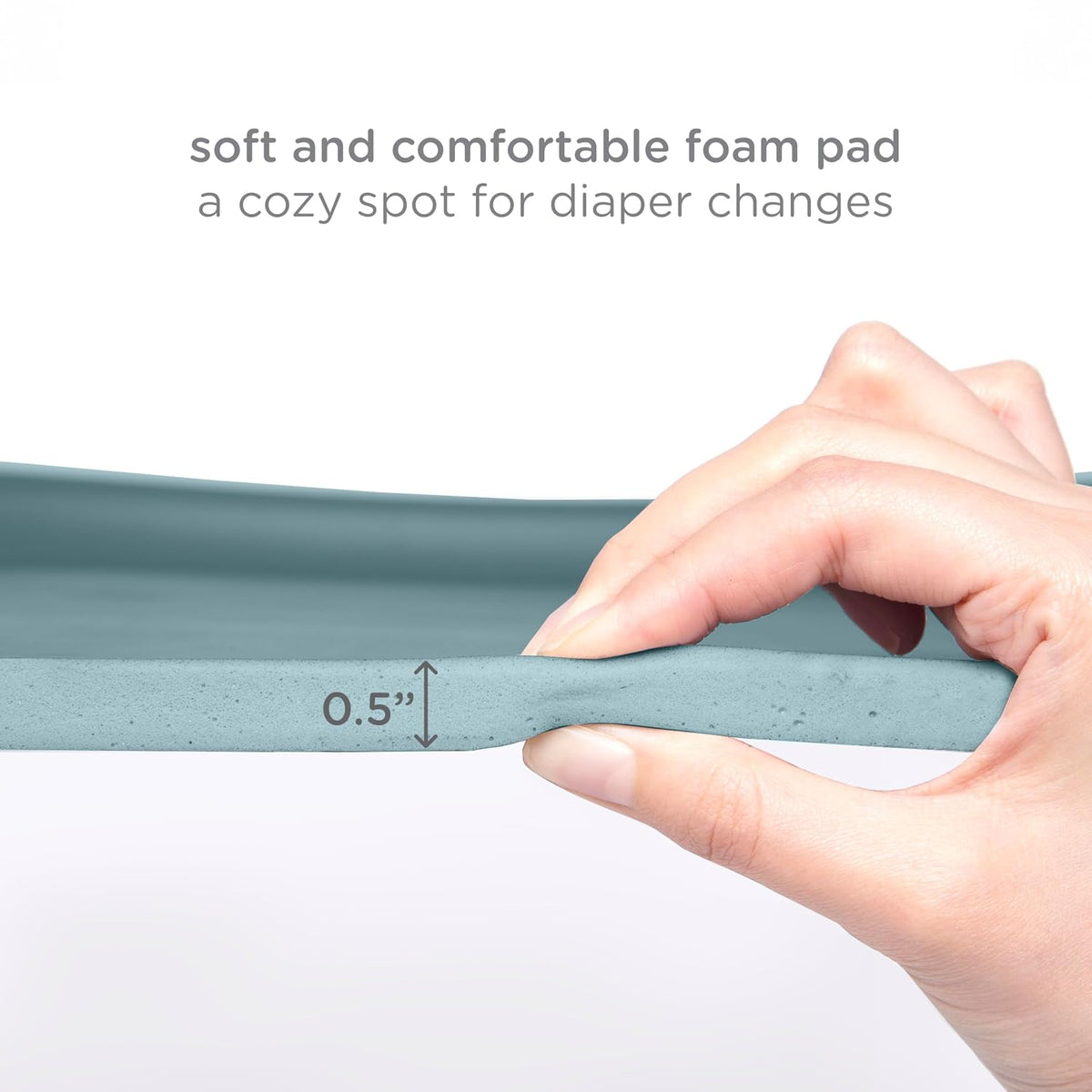 Baby Reusable Changing Pad Covers, Easy to Clean, Waterproof, 4 Count