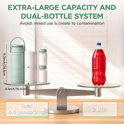 Portable Breast Milk Cooler Bottle with Digital Temp Display