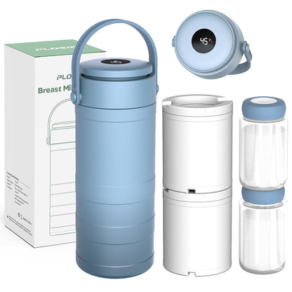 Portable Breast Milk Cooler Bottle with Digital Temp Display