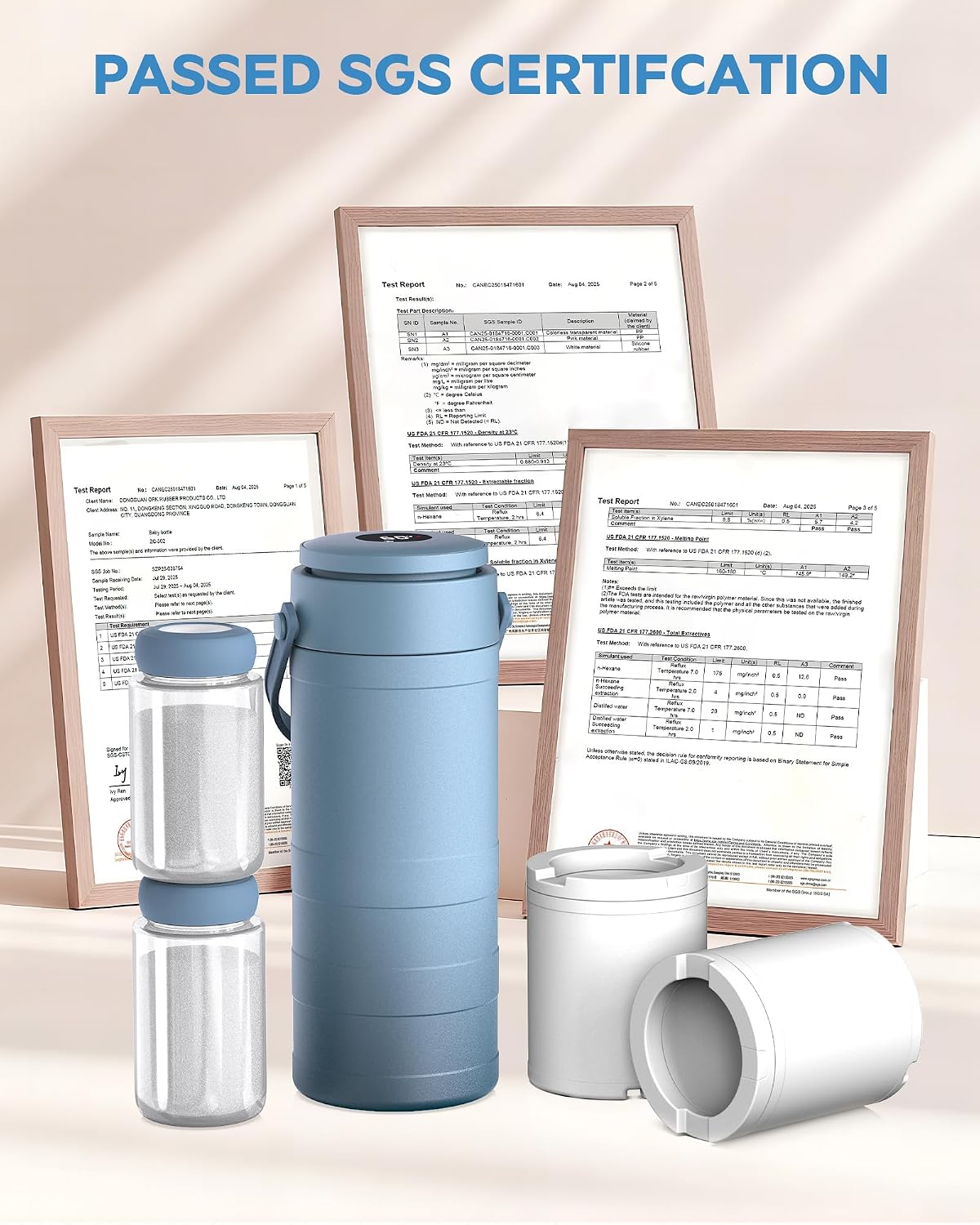 Portable Breast Milk Cooler Bottle with Digital Temp Display