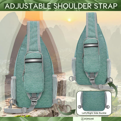 Sling Bag,Small Crossbody Sling Backpack Shoulder Daypack for Travel