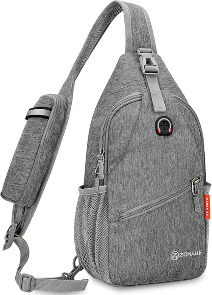 Sling Bag,Small Crossbody Sling Backpack Shoulder Daypack for Travel