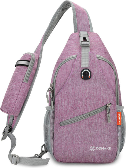 Sling Bag,Small Crossbody Sling Backpack Shoulder Daypack for Travel