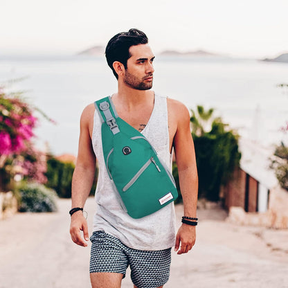 Sling Bag,Small Crossbody Sling Backpack Shoulder Daypack for Travel