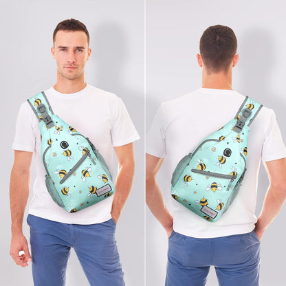 Sling Bag,Small Crossbody Sling Backpack Shoulder Daypack for Travel