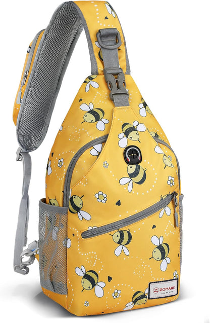 Sling Bag,Small Crossbody Sling Backpack Shoulder Daypack for Travel
