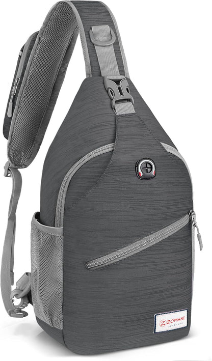 Sling Bag,Small Crossbody Sling Backpack Shoulder Daypack for Travel