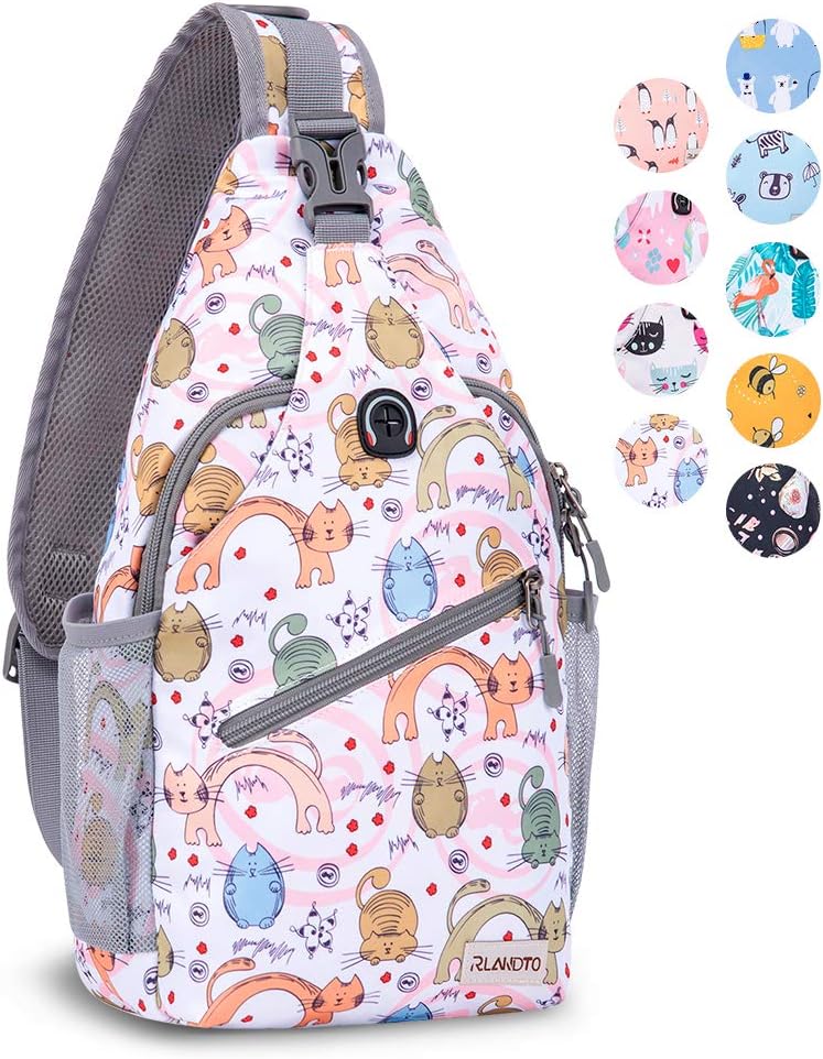 Sling Bag,Small Crossbody Sling Backpack Shoulder Daypack for Travel