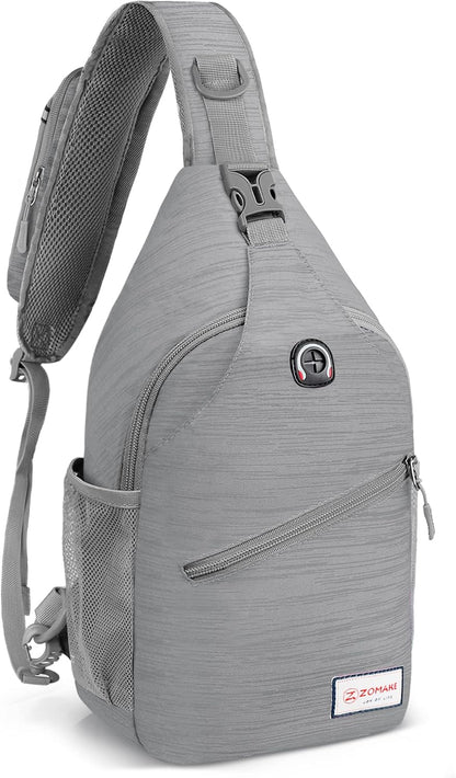 Sling Bag,Small Crossbody Sling Backpack Shoulder Daypack for Travel
